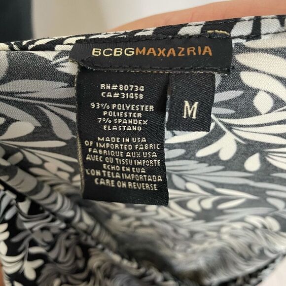 BCBGMAXAZRIA Twisted Blouse - Women’s M - Picture 6 of 6